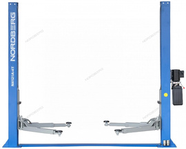 Подъемник двухстоечный 4 т, асимметричный, 220 В NORDBERG N4121A-4T_220 — Фото 1