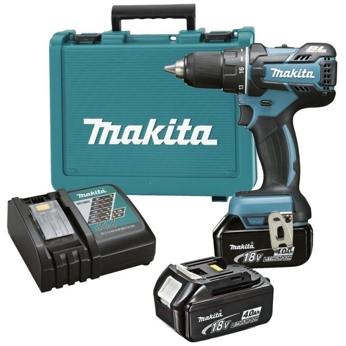 Аккумуляторная дрель-шуруповерт Makita DDF480RME — Фото 1