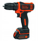 Аккумуляторная дрель-шуруповерт Black&Decker BDCDD12B